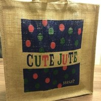 GREEN JUTE BAG