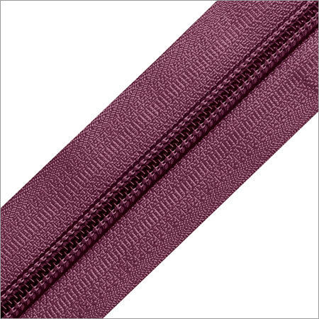 Color Coated Pink Nylon Zippers