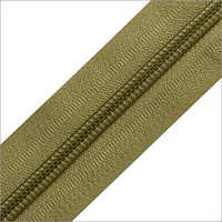 Color Coated Green Nylon Zipper