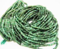 AA Quality Natural Emerald Faceted Beads