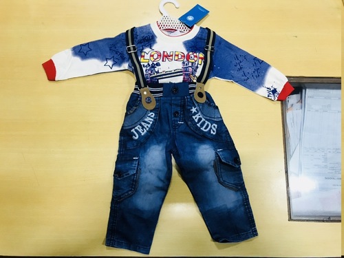 Kids Wear in Suspended Style - Cotton Blend, Multiple Sizes, Blue | Stylish Design, Durable Material, Comfortable Fit, Lightweight, Easy to Wear