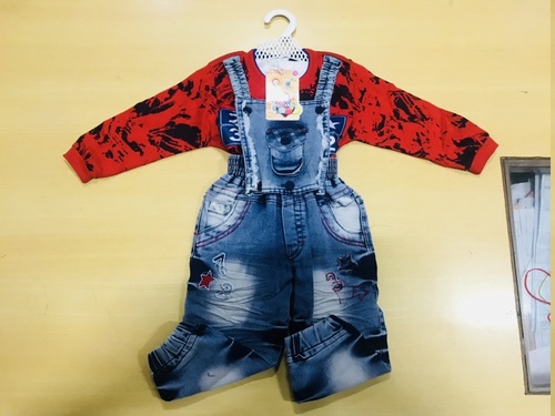 red color pedal kids suit