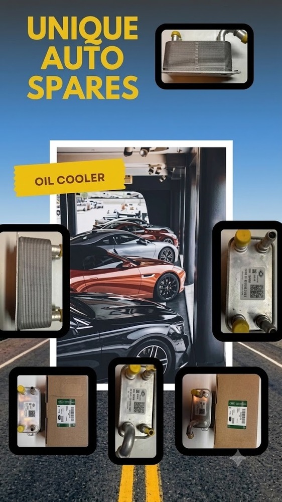 Mercedes Benz Oil Cooler - Color: Grey