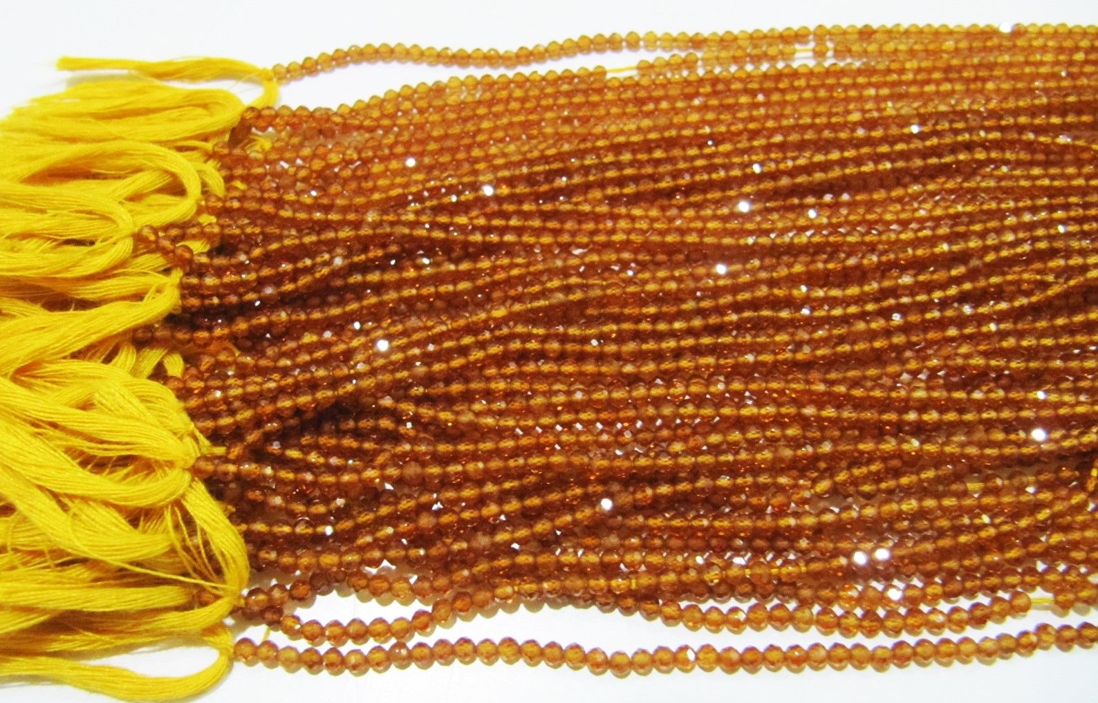 AAA Quality Hessonite Garnet Beads