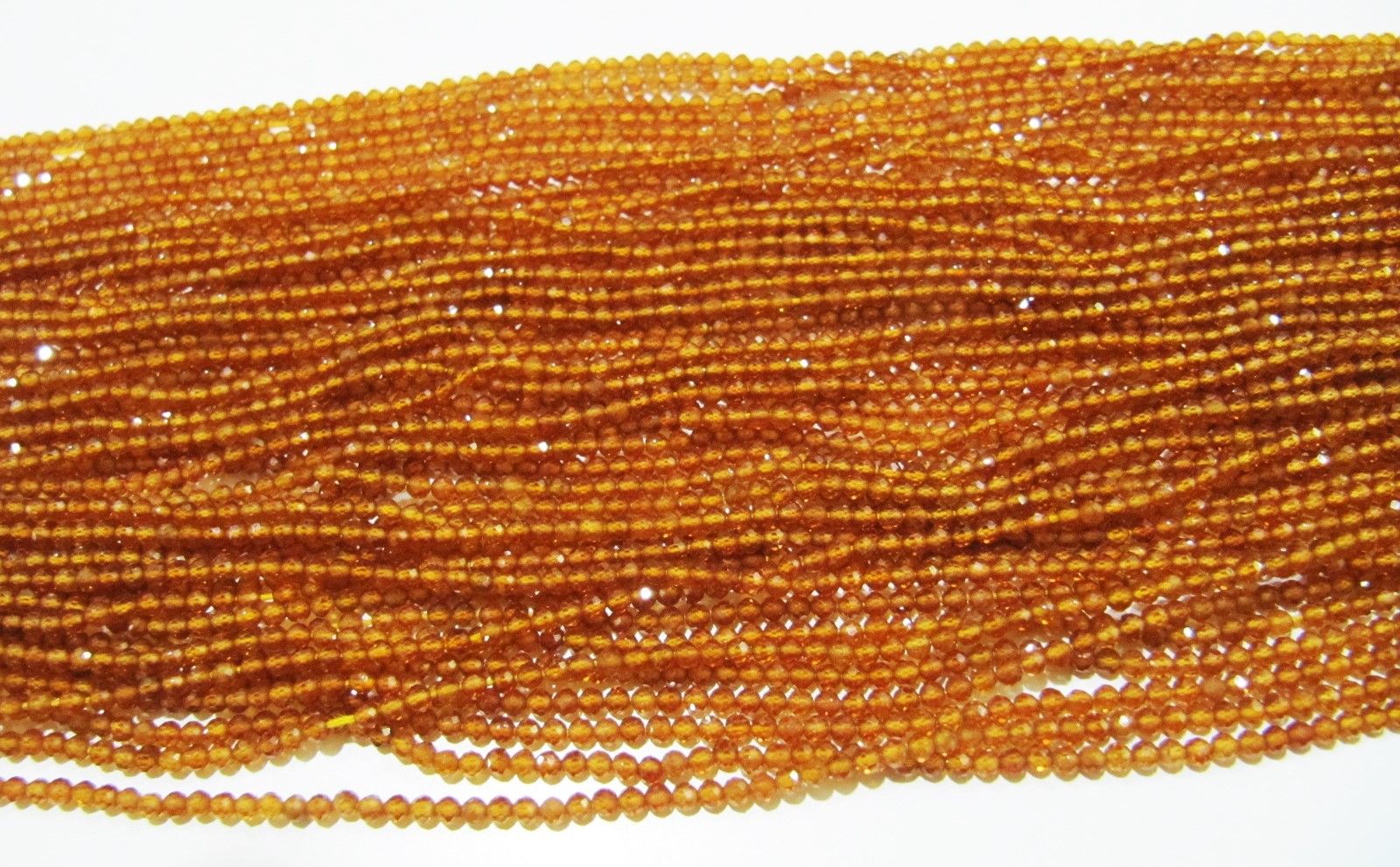 AAA Quality Hessonite Garnet Beads