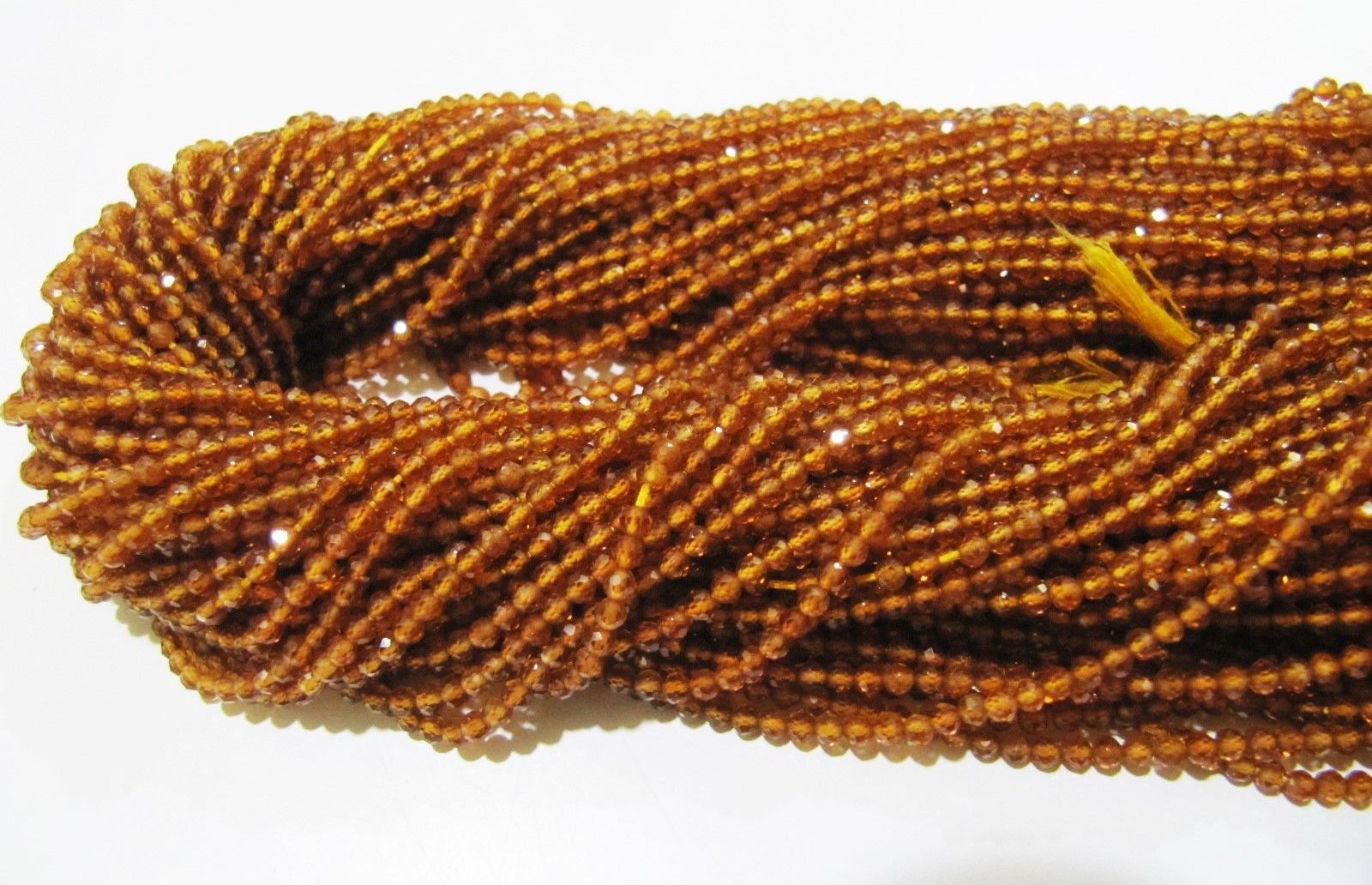 AAA Quality Hessonite Garnet Beads