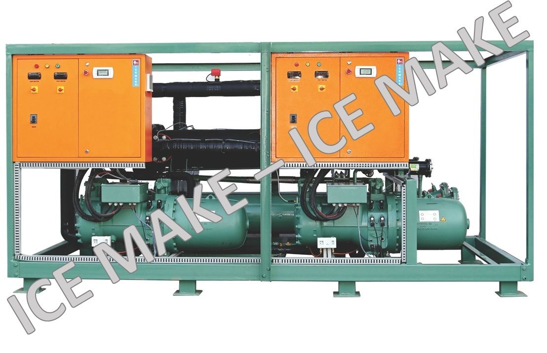 Screw chiller V Type Condenser