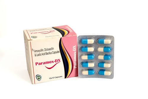 Amoxicillin, Dicloxacillin Tablets