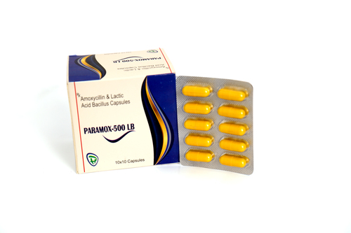 Amoxicillin & Latic Acid Bacillus Capsules