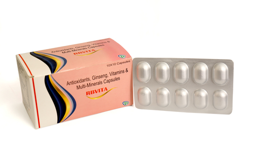 Antioxident, Ginseng, vitamin Capsules