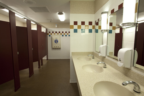 Theater Bathroom Sanitization