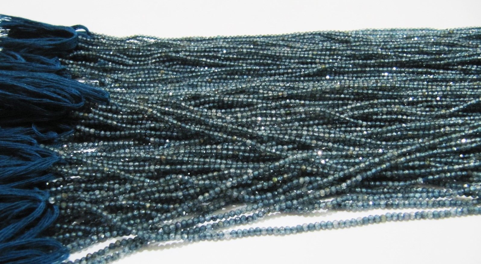 AAA Quality Natural Kyanite Gemstone Rondelle  Beads