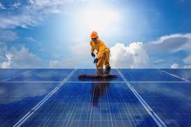 Roof Solar Panel Cleaning