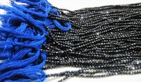 AAA Quality Natural Microcut Blue Sapphire Beads