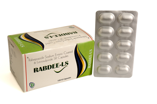 Rabeprazole Sodium Enteric Coated & Levosulpiride SR Capsules