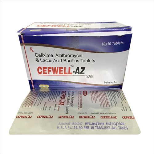 Cefwell-AZ Tablets By HELAX HEALTH CARE PRIVATE LIMITED