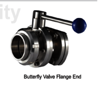 STAINLESS STEEL Butterfly Valve Flange