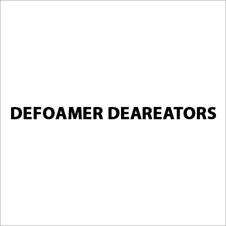 Defoamer Deareators
