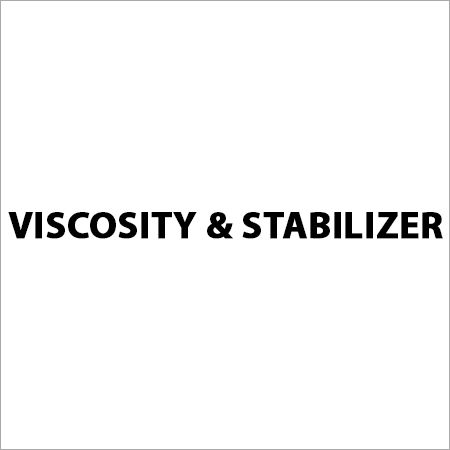 Viscosity & Stabilizer