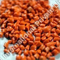 Orange Ldpe Plastic Granules