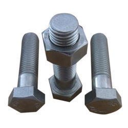 MS Zinc Electroplating Hex Half Thread Bolt