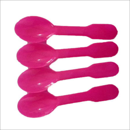 Plastic Ice Cream Spoon