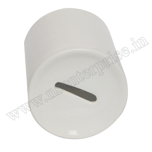 White Sublimation Money Bank