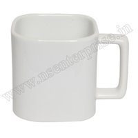 Square White Mug