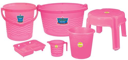 Plastic Frosty Bath Set