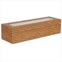 Hard Craft Brown Watch Box for 5 Watches