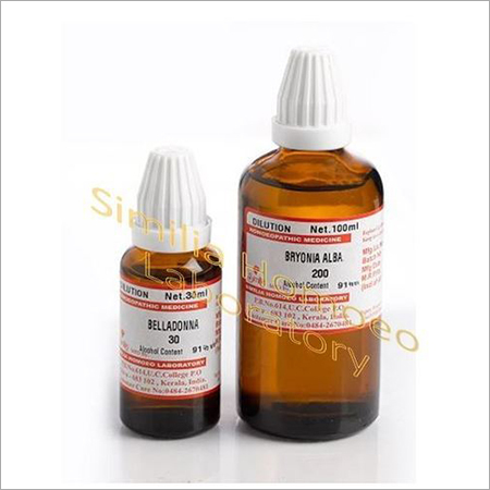 Homeopathic Dilution By SIMILIA HOMOEO LABORATORY