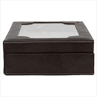 Hard Craft Brown Watch box For 10 Watches