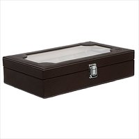 Hard Craft Brown Watch box For 10 Watches