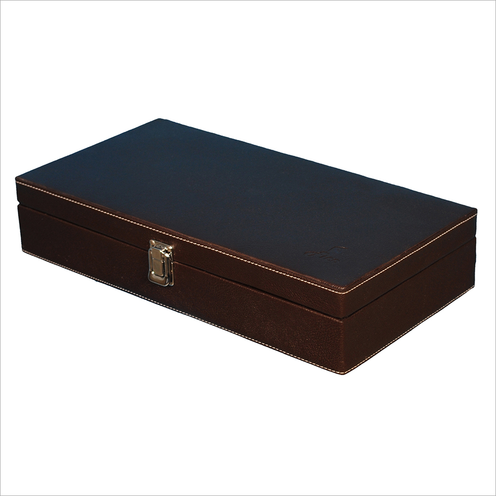 Fico  Brown Watch Box for 12 watches