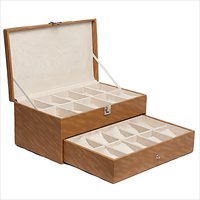 Hard Craft Brown Watch Boxes for 20 watches
