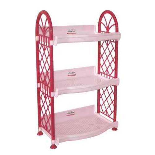 Multicolour Plastic Bathroom Rack Rexo 103