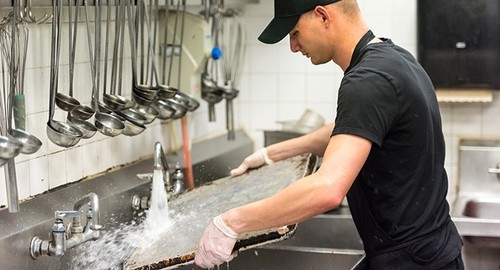 Cafeteria Deep Cleaning