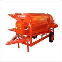 Tractor Operated Paddy Thresher - 8x4x6 Ft, 1200 Kg, 35hp Electromagnetic Power | Reliable, Low Maintenance, High Operational Efficiency