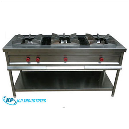 Three Burner Cooking Range