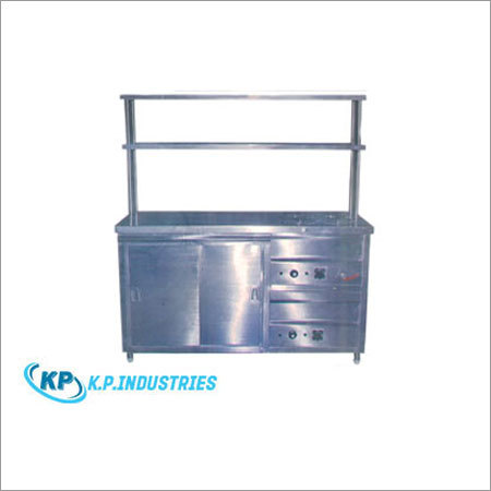2 Overhead Shelf Mobile Bain Marie