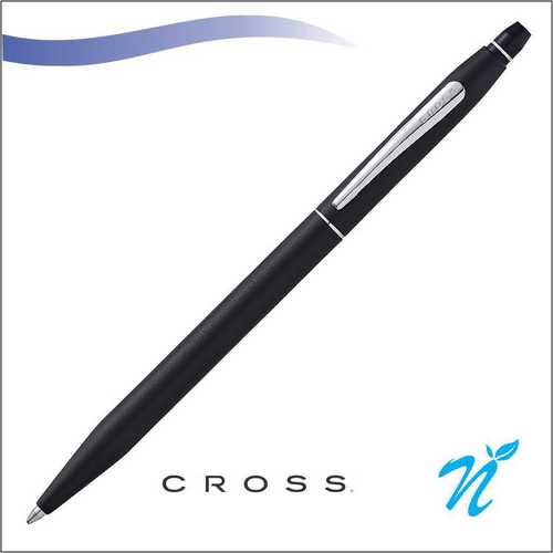 Click Matte Black Ball Pen