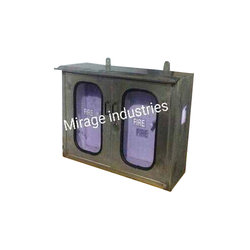 Stainless Steel Double Door Hose Cabinet