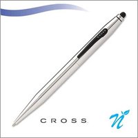 Tech 2 Chrome ball pen with Stylus