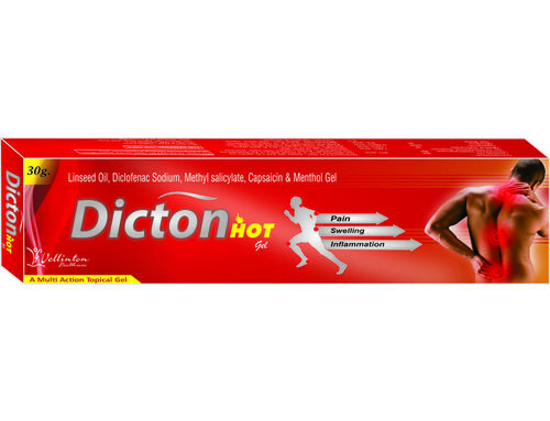 Dicton Hot Gel By VELLINTON HEALTHCARE