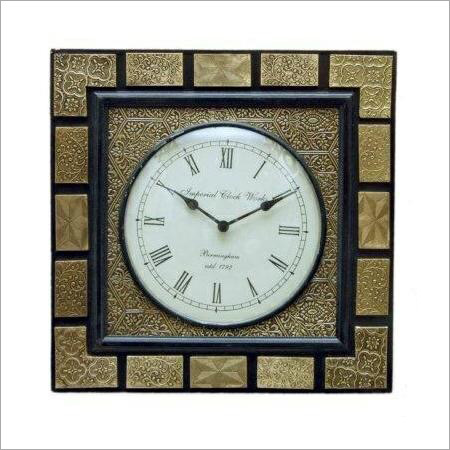 Brass Fitted Clock