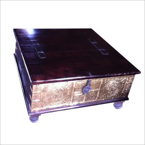 Brass Fitted Wooden Box