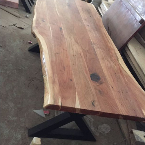 Live Edge Wooden Table
