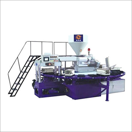 Video for Three Colour Sandal Injection Moulding Machine | SONC