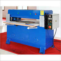 Semi Automatic Sole Cutting Machine - Color: Blue