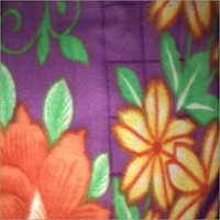 Floral Print Polar Blanket
